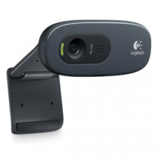 Logitech Webcam HD C270, USB, Monitor Clip