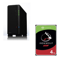 Synology Bundle 1 x DS118+ 1 x Seagate 4TB ST4000VN008