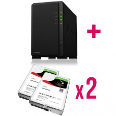 Bundle - Synology DS218PLAY x 1 + 2 x ST2000VN004