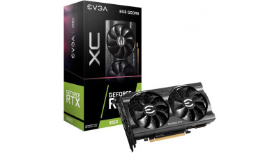 EVGA GeForce RTX 3050 XC Gaming, 08G-P5-3553-KR, 8GB GDDR6, Dual-Fan, Metal Backplate