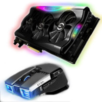 EVGA GeForce RTX 3070 Ti FTW3 ULTRA GAMING, 8GB GDDR6X, iCX3 Technology, ARGB LED, Metal Backplate + EVGA X17 Gaming Mouse Bundle