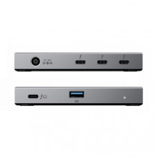 ALOGIC Thunderbolt 4 BLAZE Hub - (3) USB-C Thunderbolt 4/USB 4.0, 40Gbps, 3A, (1) USB-A 3.2, 10Gbps, BC1.2 1.5A Up to 60W power to laptop