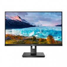 PHILIPS 242S1AE 24' FHD 1920 X 1080 IPS LED MONITOR DISPLAY, 4MS, 75HZ, HDMI, DP, SPEAKERS, HEIGHT, PIVOT, SWIVEL, TILT, 4 YR WTY