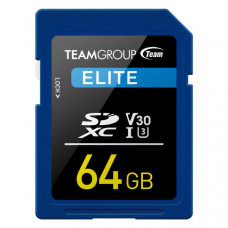 Teamgroup Elite SDXC UHS-I U3 64GB High Speed Memory Card
